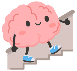Illustration representing taking the first step towards therapy and personal growth